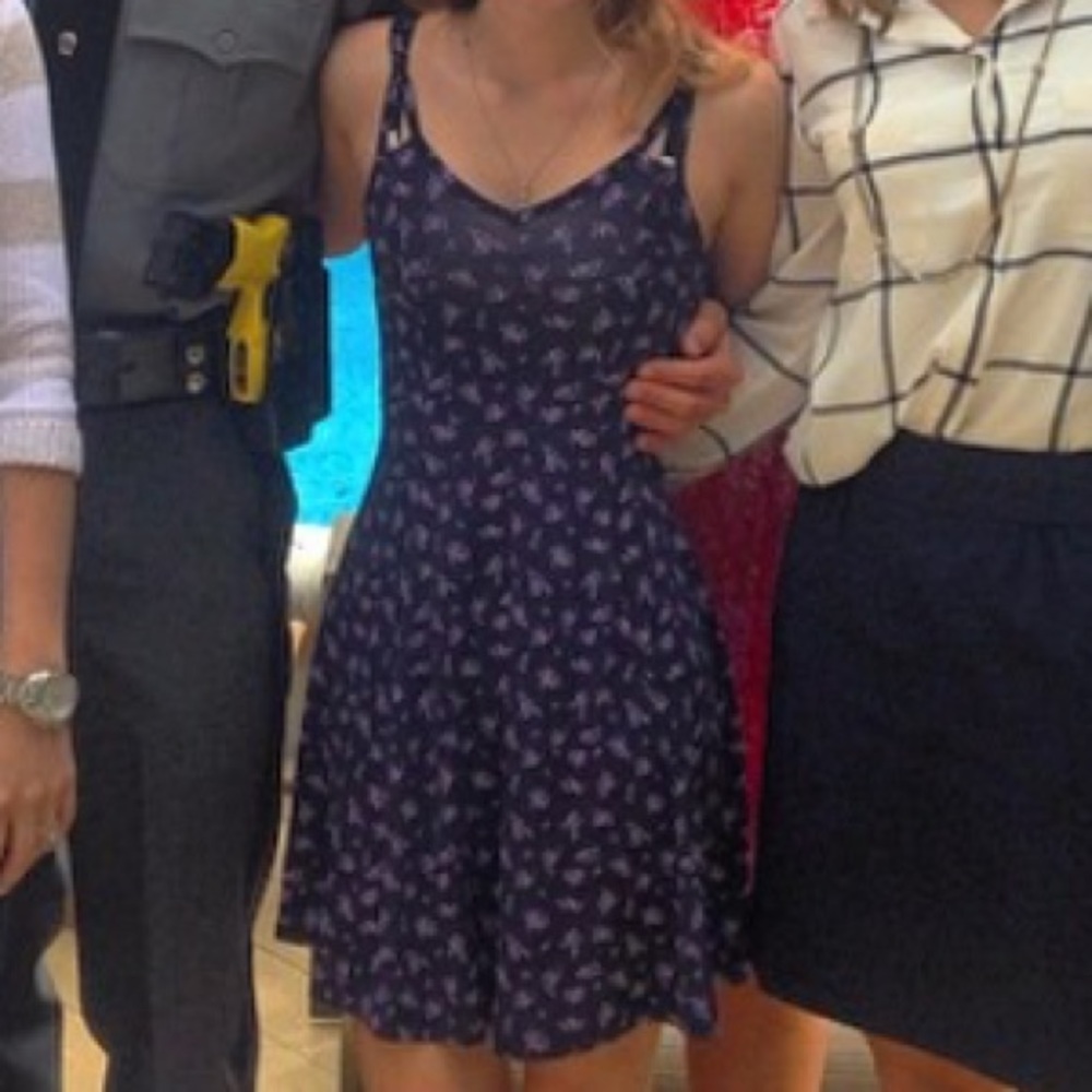 MUDD floral skater dress